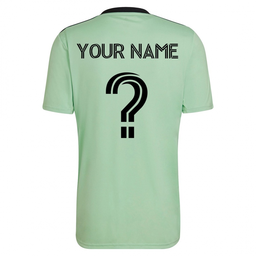 Damen Ihren Namen #0 Hellgrün Auswärtstrikot Trikot 2023/24 T-Shirt Schweiz