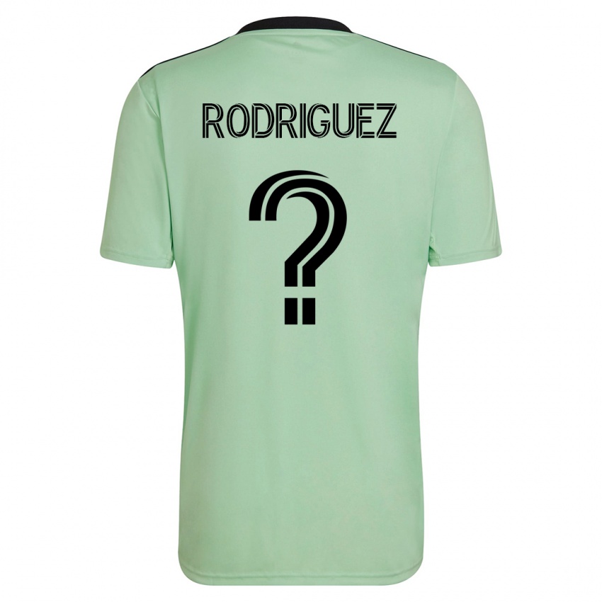 Damen David Rodríguez #0 Hellgrün Auswärtstrikot Trikot 2023/24 T-Shirt Schweiz