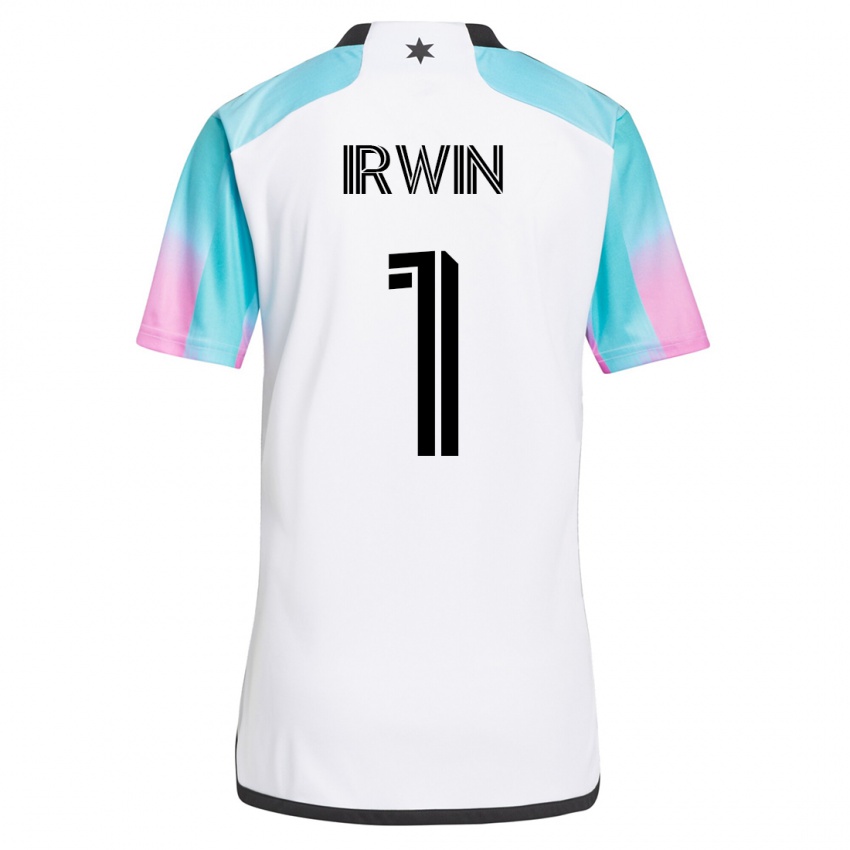 Damen Clint Irwin #1 Weiß Auswärtstrikot Trikot 2023/24 T-Shirt Schweiz