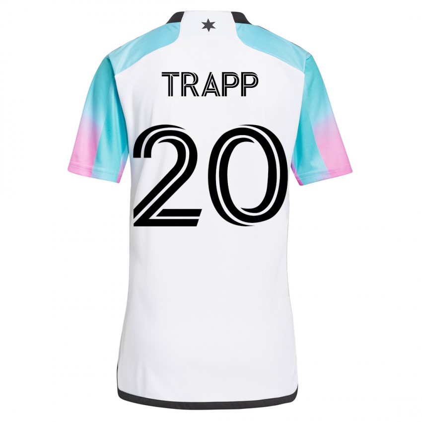 Damen Wil Trapp #20 Weiß Auswärtstrikot Trikot 2023/24 T-Shirt Schweiz