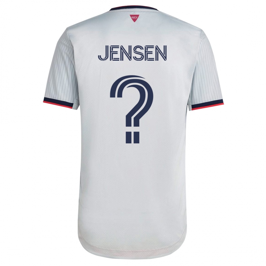 Damen Isak Jensen #0 Weiß Auswärtstrikot Trikot 2023/24 T-Shirt Schweiz
