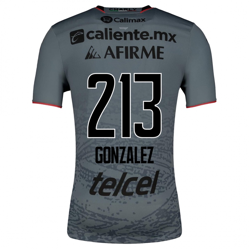 Damen Óscar González #213 Grau Auswärtstrikot Trikot 2023/24 T-Shirt Schweiz