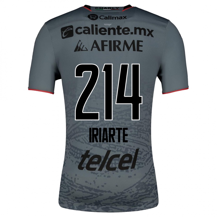 Damen Oliver Iriarte #214 Grau Auswärtstrikot Trikot 2023/24 T-Shirt Schweiz
