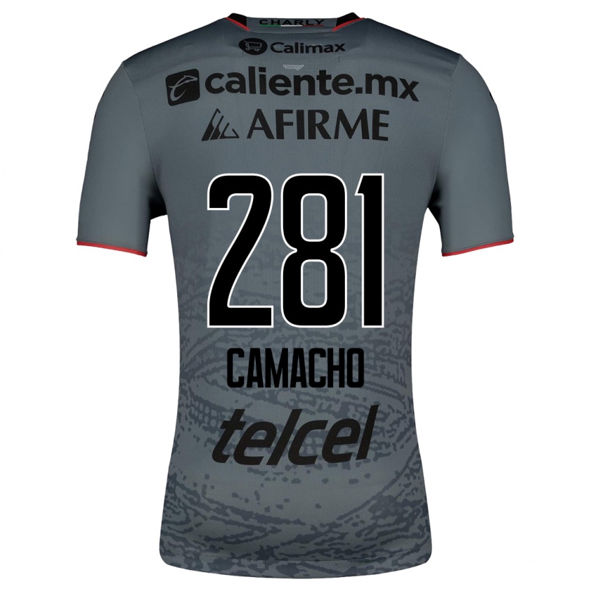 Damen Javier Camacho #281 Grau Auswärtstrikot Trikot 2023/24 T-Shirt Schweiz