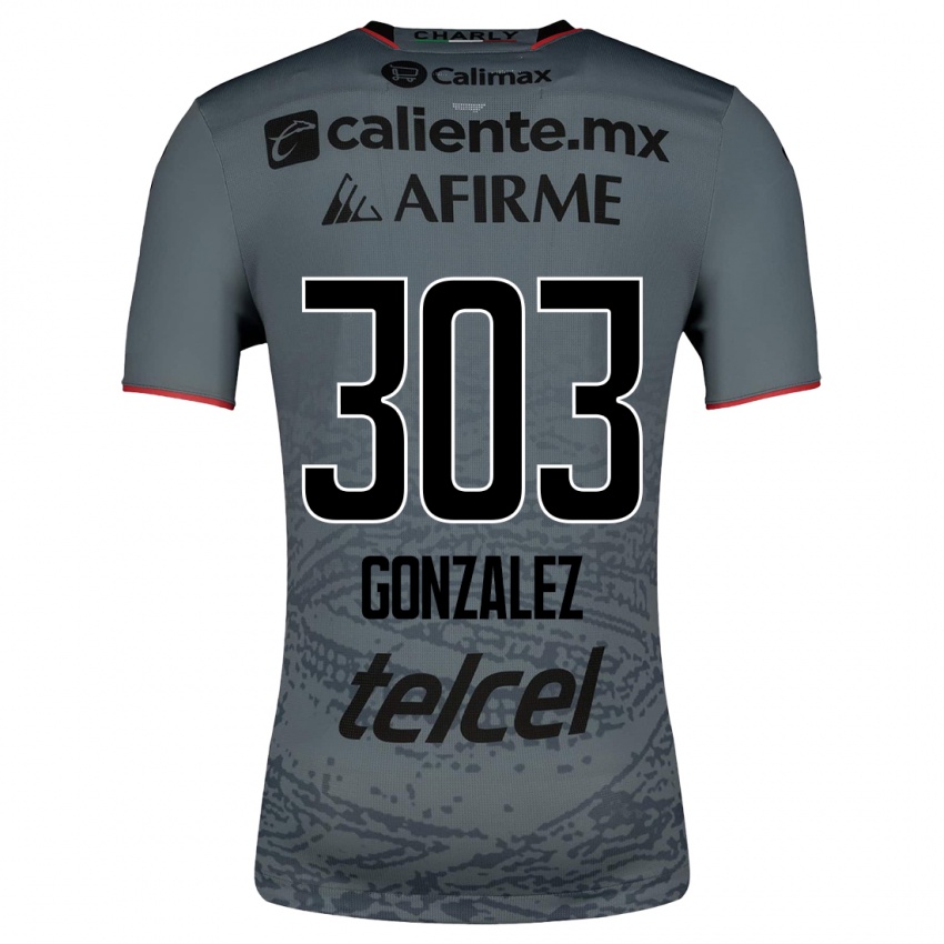 Damen Osmar González #303 Grau Auswärtstrikot Trikot 2023/24 T-Shirt Schweiz