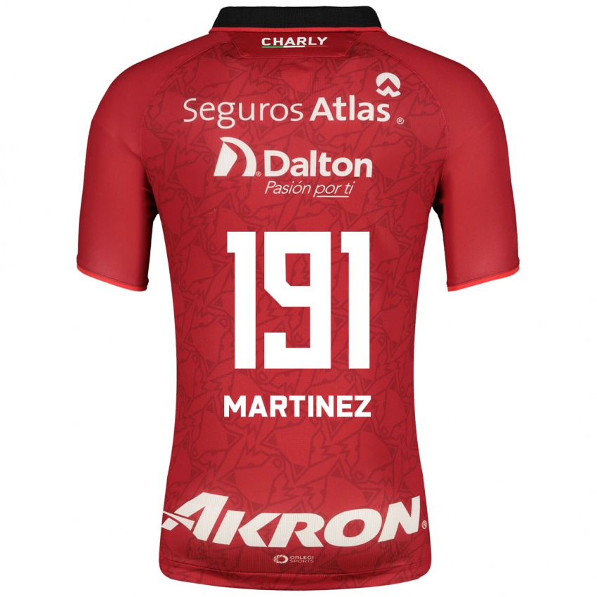 Damen Gustavo Martínez #191 Rot Auswärtstrikot Trikot 2023/24 T-Shirt Schweiz