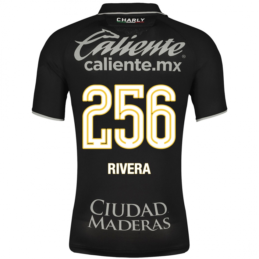 Damen Fernando Rivera #256 Schwarz Auswärtstrikot Trikot 2023/24 T-Shirt Schweiz