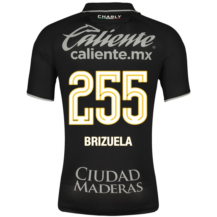 Damen Juan Brizuela #255 Schwarz Auswärtstrikot Trikot 2023/24 T-Shirt Schweiz
