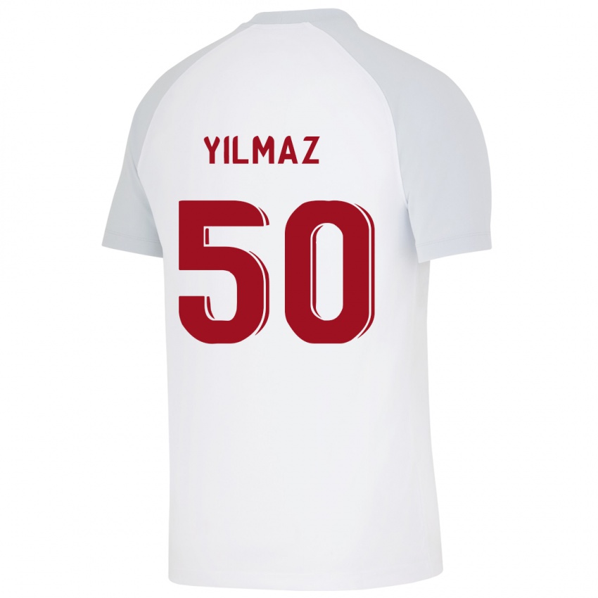 Damen Jankat Yılmaz #50 Weiß Auswärtstrikot Trikot 2023/24 T-Shirt Schweiz