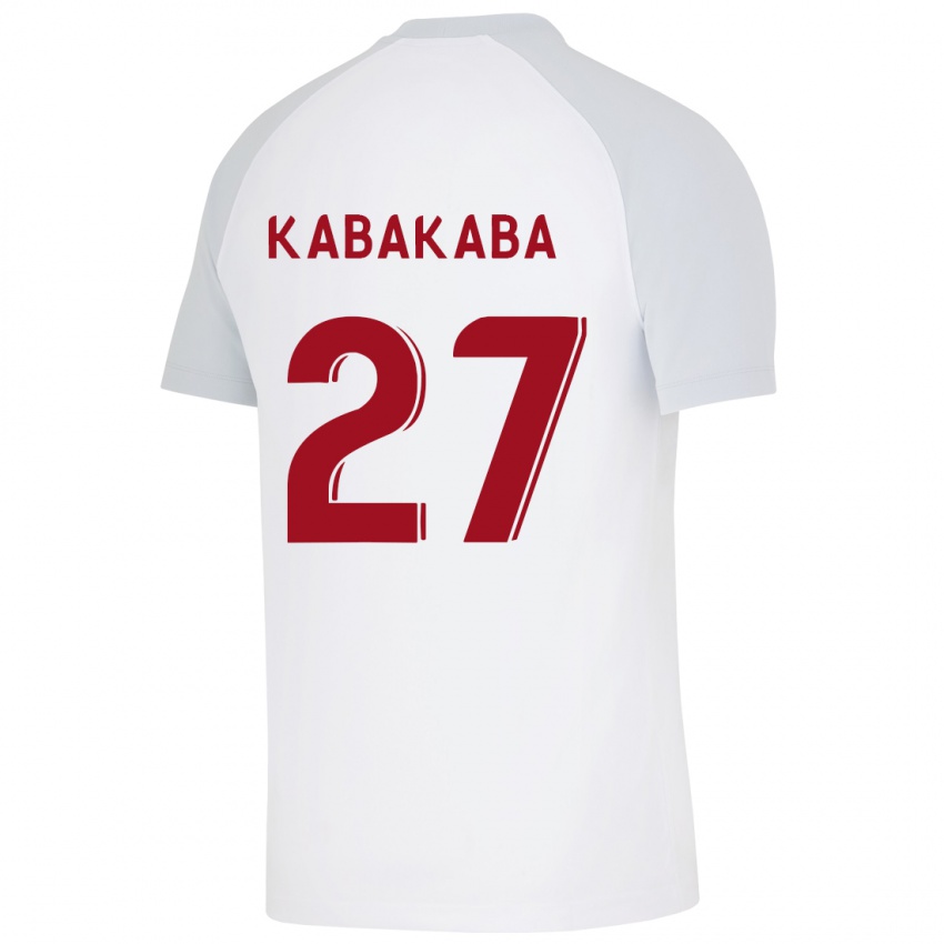 Damen Naomie Kabakaba #27 Weiß Auswärtstrikot Trikot 2023/24 T-Shirt Schweiz