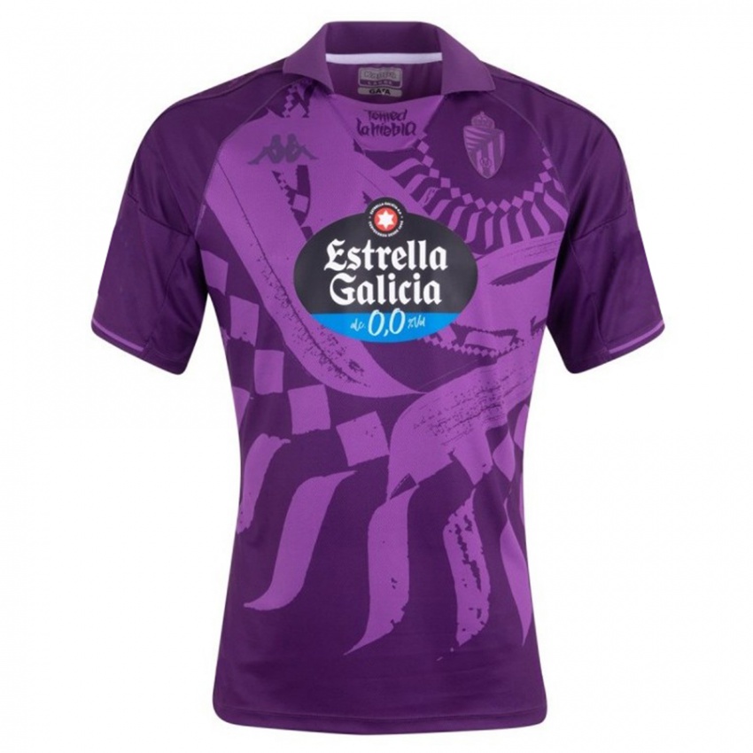 Damen Jesús Martínez #16 Violett Auswärtstrikot Trikot 2023/24 T-Shirt Schweiz