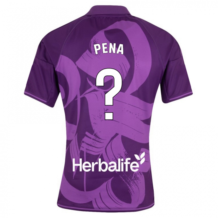 Damen Adrián Peña #0 Violett Auswärtstrikot Trikot 2023/24 T-Shirt Schweiz