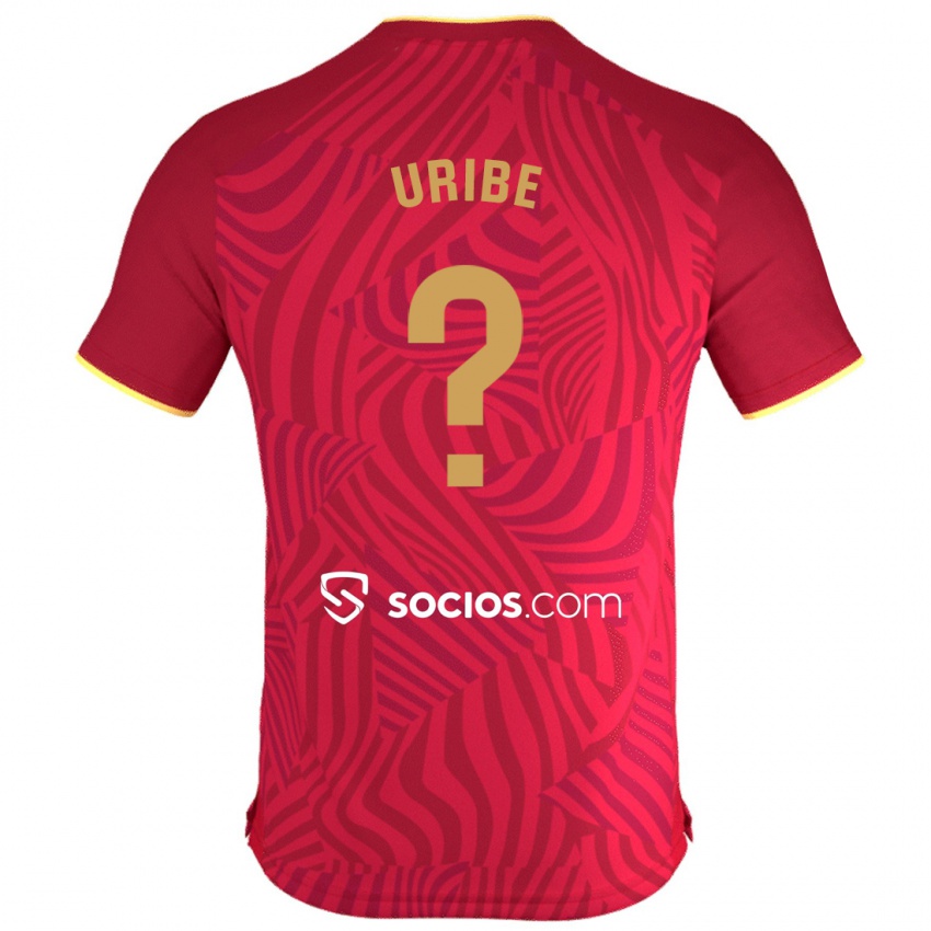 Damen Raúl Uribe #0 Rot Auswärtstrikot Trikot 2023/24 T-Shirt Schweiz