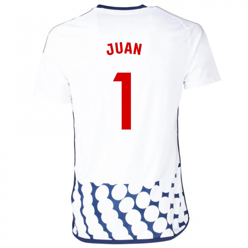 Damen Ramón Juan #1 Weiß Auswärtstrikot Trikot 2023/24 T-Shirt Schweiz