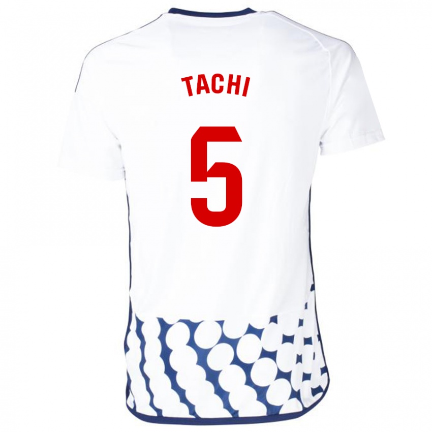 Damen Tachi #5 Weiß Auswärtstrikot Trikot 2023/24 T-Shirt Schweiz