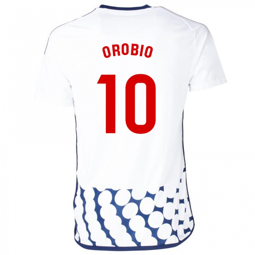 Damen Ekhiotz Orobio #10 Weiß Auswärtstrikot Trikot 2023/24 T-Shirt Schweiz