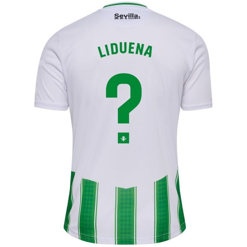 Enfant Maillot Rubén Lidueña #0 Blanc Tenues Domicile 2023/24 T-Shirt Suisse