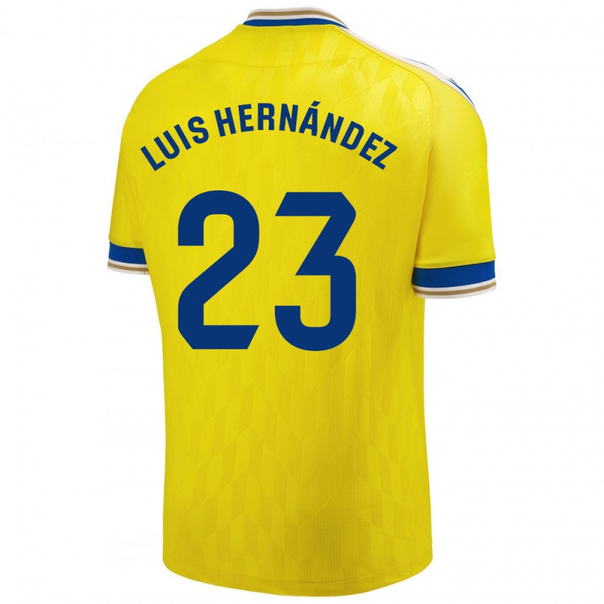 Kinder Luis Hernández #23 Gelb Heimtrikot Trikot 2023/24 T-Shirt Schweiz