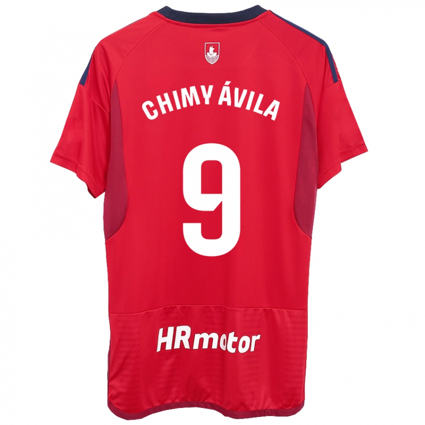 Kinder Chimy Ávila #9 Rot Heimtrikot Trikot 2023/24 T-Shirt Schweiz