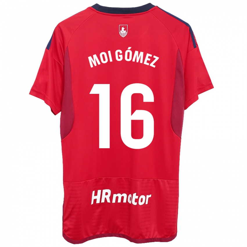 Kinder Moi Gómez #16 Rot Heimtrikot Trikot 2023/24 T-Shirt Schweiz