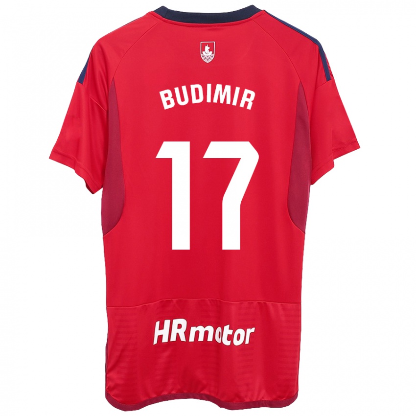 Kinder Ante Budimir #17 Rot Heimtrikot Trikot 2023/24 T-Shirt Schweiz