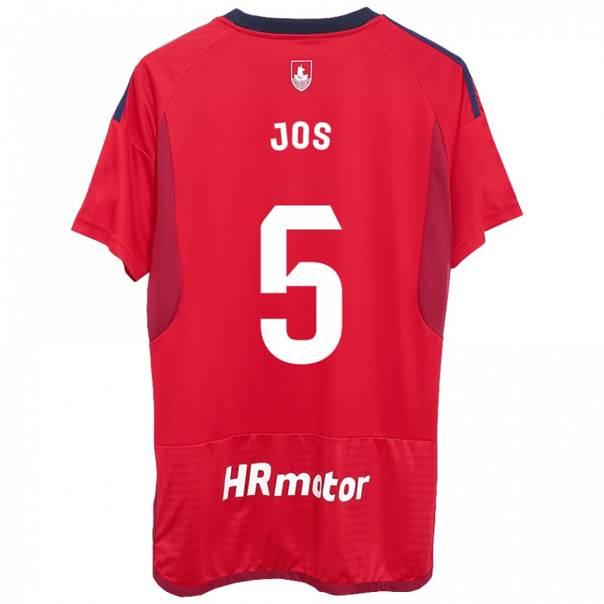 Kinder Josune Urdaniz Maurin #5 Rot Heimtrikot Trikot 2023/24 T-Shirt Schweiz