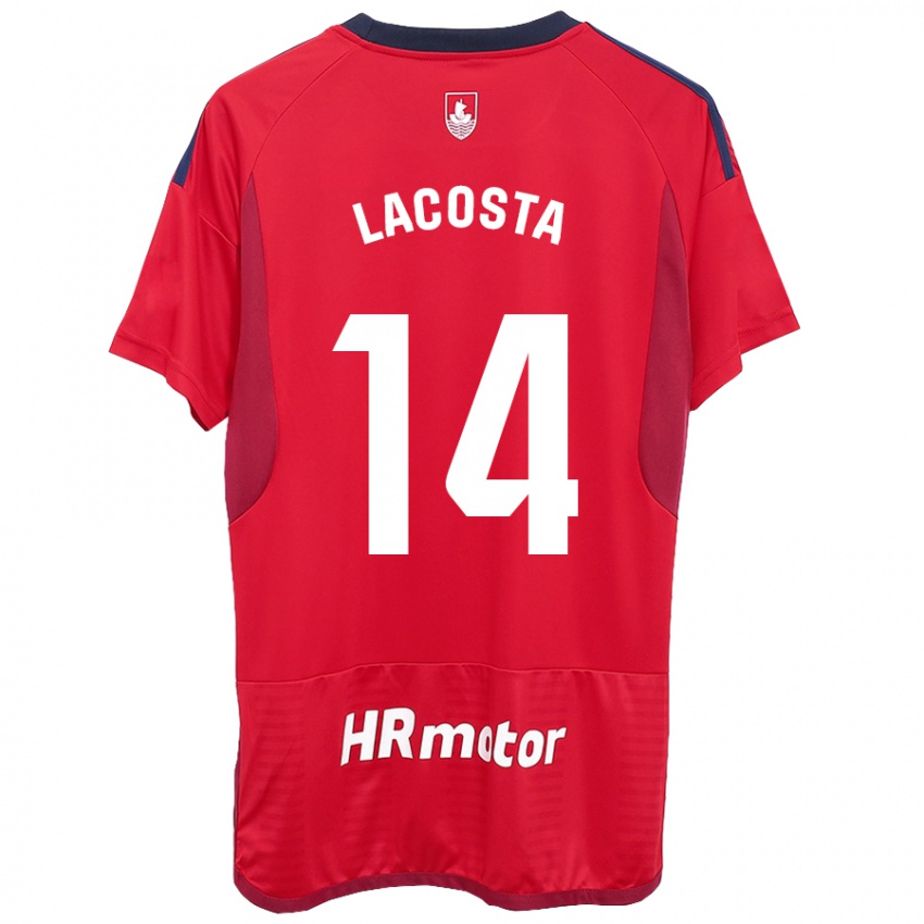 Kinder Iara Lacosta Sanchez #14 Rot Heimtrikot Trikot 2023/24 T-Shirt Schweiz