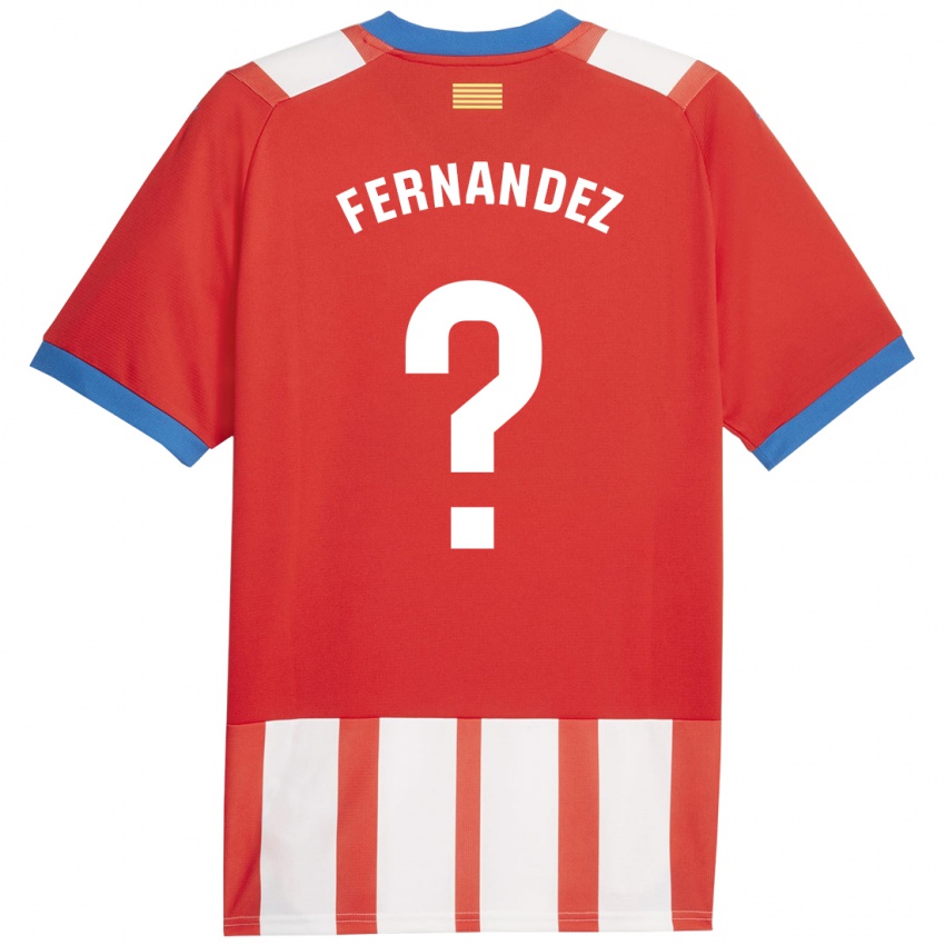 Kinder Marc Fernández #0 Rot-Weiss Heimtrikot Trikot 2023/24 T-Shirt Schweiz