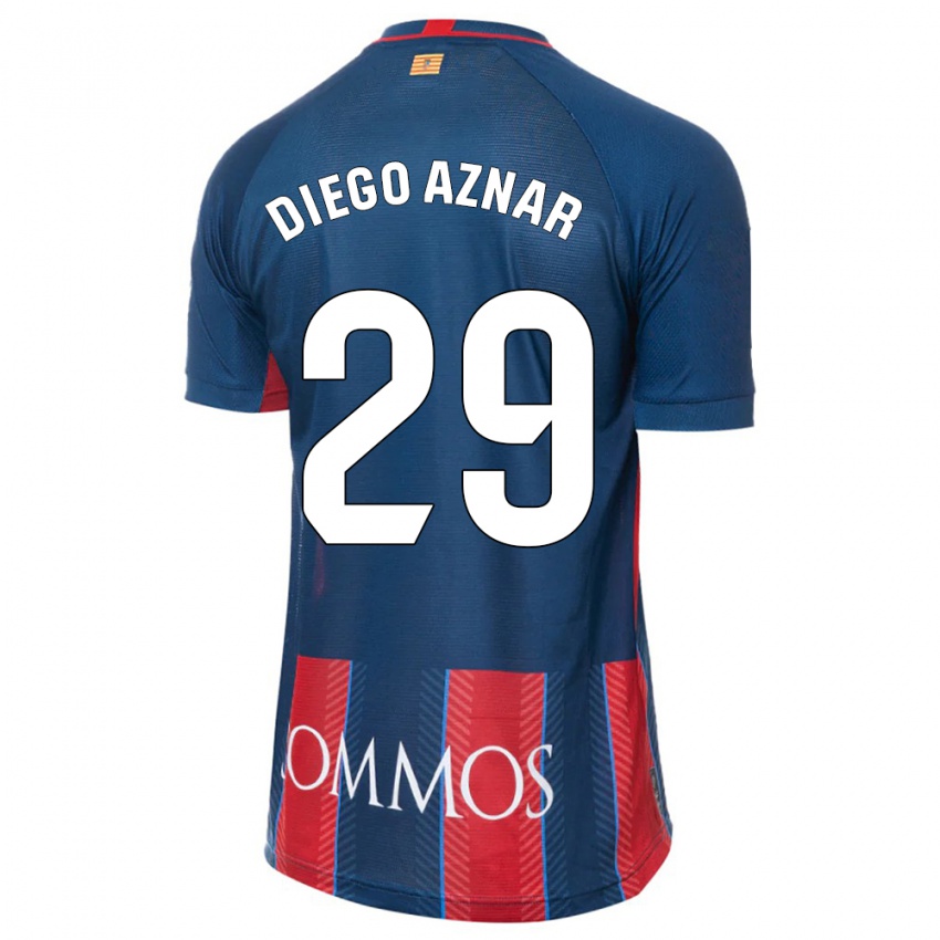 Kinder Diego Aznar #29 Marine Heimtrikot Trikot 2023/24 T-Shirt Schweiz