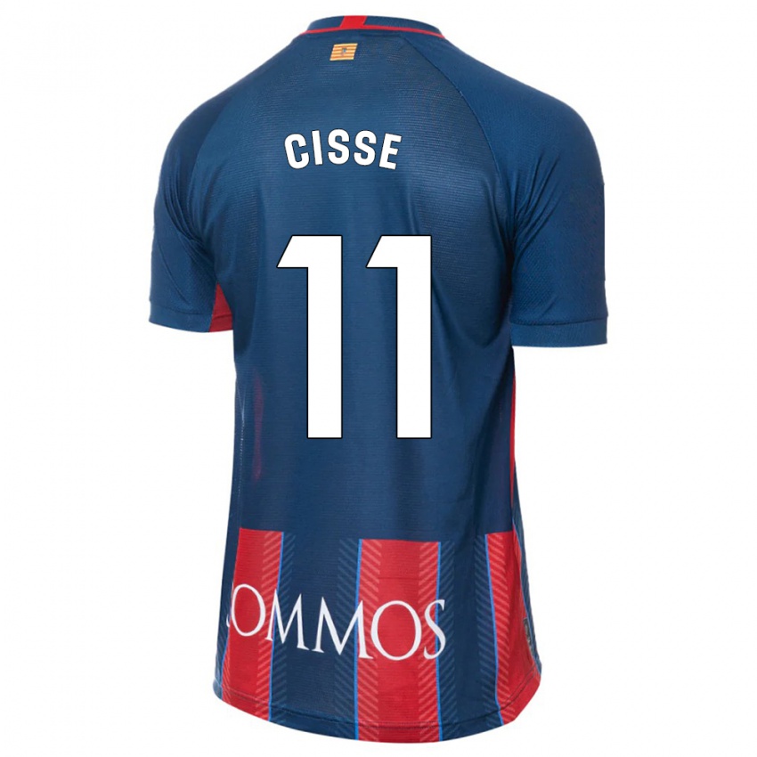 Kinder Bakary Cissé #11 Marine Heimtrikot Trikot 2023/24 T-Shirt Schweiz