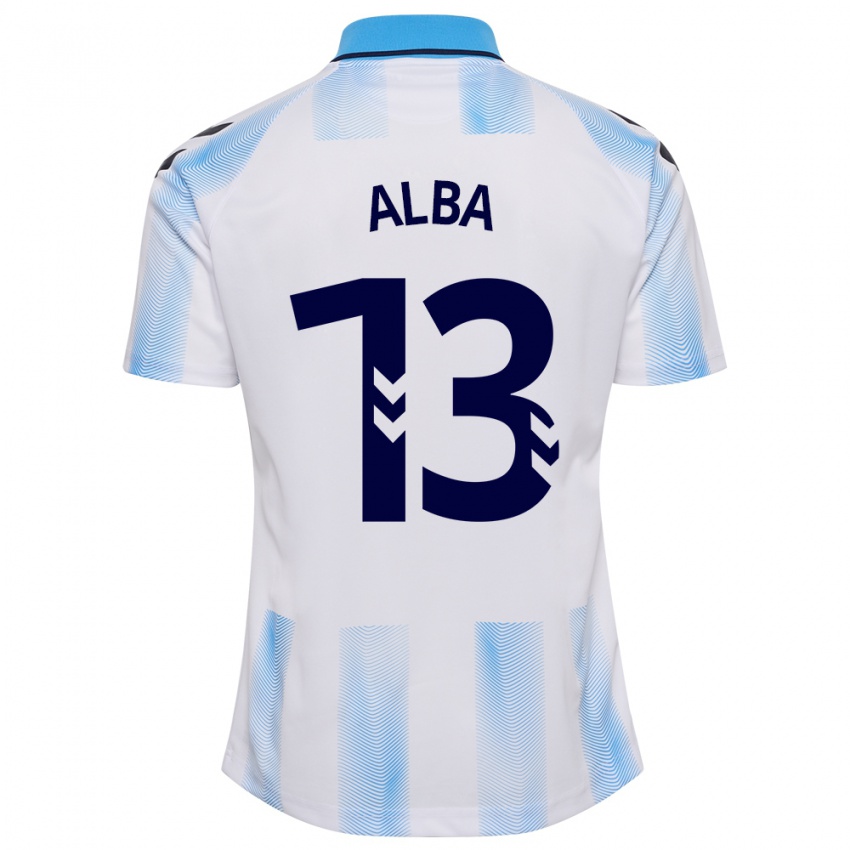 Kinder Alba #13 Weiß Blau Heimtrikot Trikot 2023/24 T-Shirt Schweiz