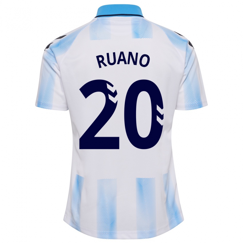 Kinder Celia Ruano #20 Weiß Blau Heimtrikot Trikot 2023/24 T-Shirt Schweiz