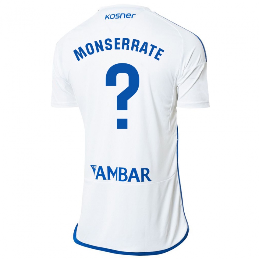 Kinder Jano Monserrate #0 Weiß Heimtrikot Trikot 2023/24 T-Shirt Schweiz