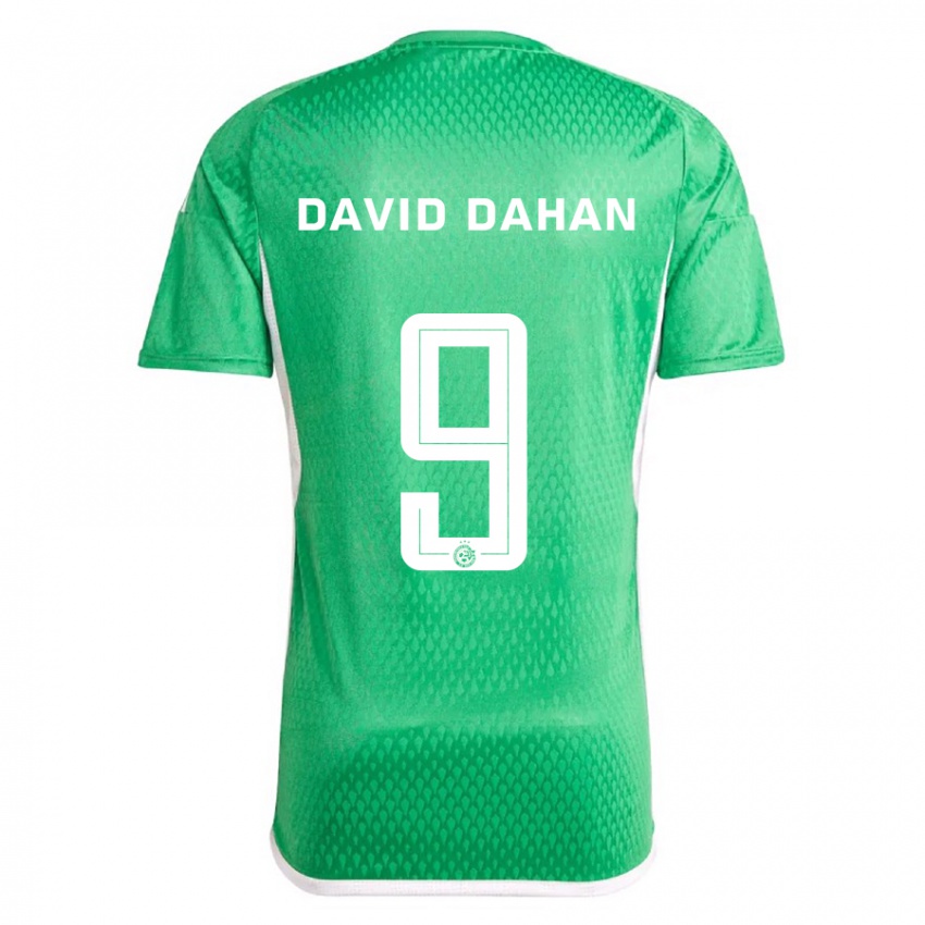 Kinder Omer David Dahan #9 Weiß Blau Heimtrikot Trikot 2023/24 T-Shirt Schweiz