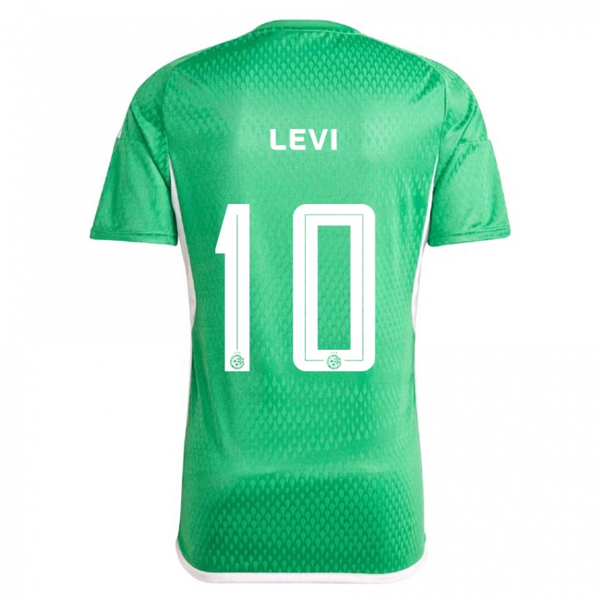 Kinder Yarin Levi #10 Weiß Blau Heimtrikot Trikot 2023/24 T-Shirt Schweiz