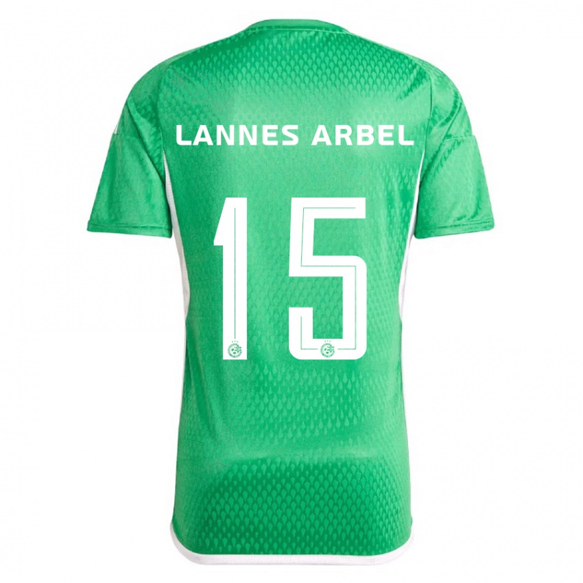 Kinder Tomer Lannes Arbel #15 Weiß Blau Heimtrikot Trikot 2023/24 T-Shirt Schweiz