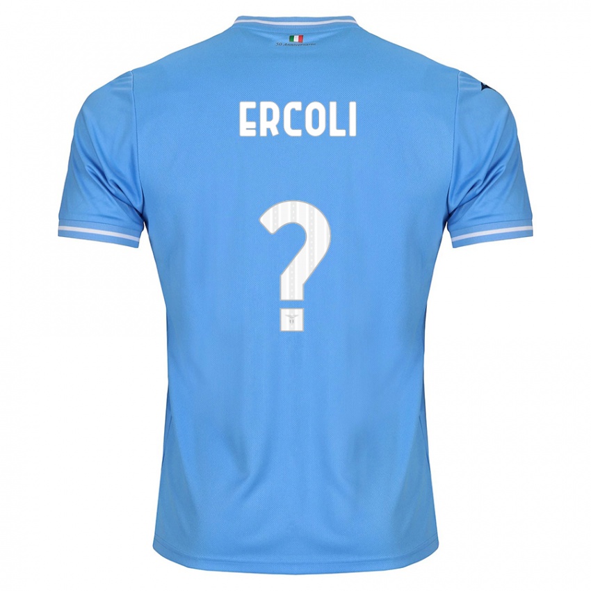 Kinder Michele Ercoli #0 Blau Heimtrikot Trikot 2023/24 T-Shirt Schweiz