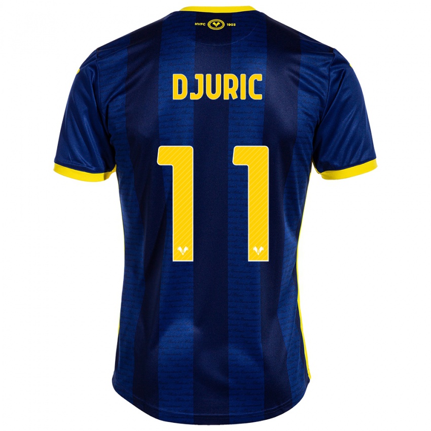 Kinder Milan Djuric #11 Marine Heimtrikot Trikot 2023/24 T-Shirt Schweiz