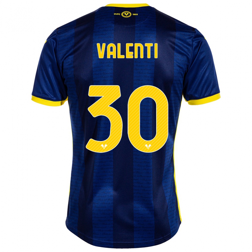 Kinder Francesco Valenti #30 Marine Heimtrikot Trikot 2023/24 T-Shirt Schweiz