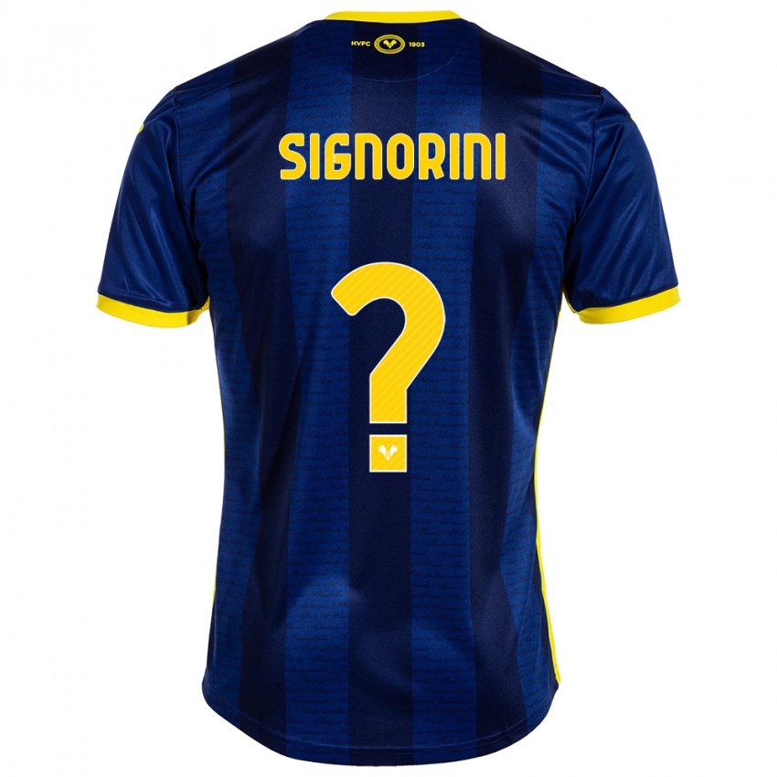 Kinder Simone Signorini #0 Marine Heimtrikot Trikot 2023/24 T-Shirt Schweiz