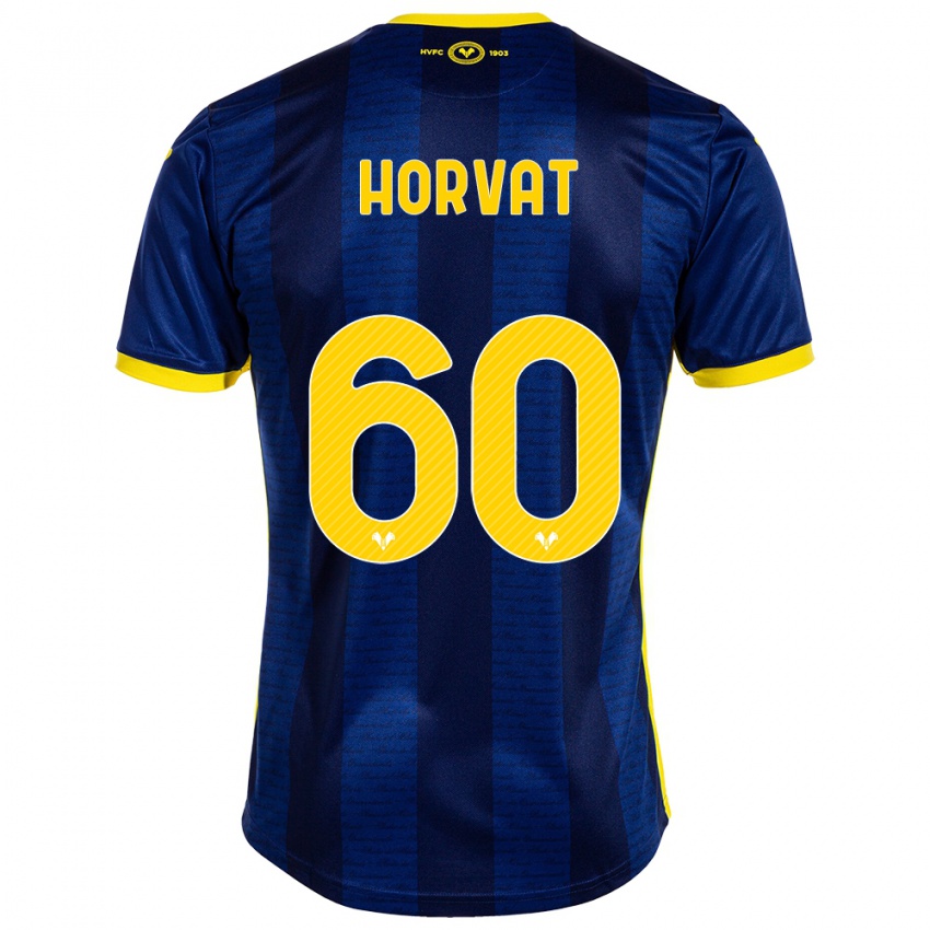 Kinder Mihaela Horvat #60 Marine Heimtrikot Trikot 2023/24 T-Shirt Schweiz