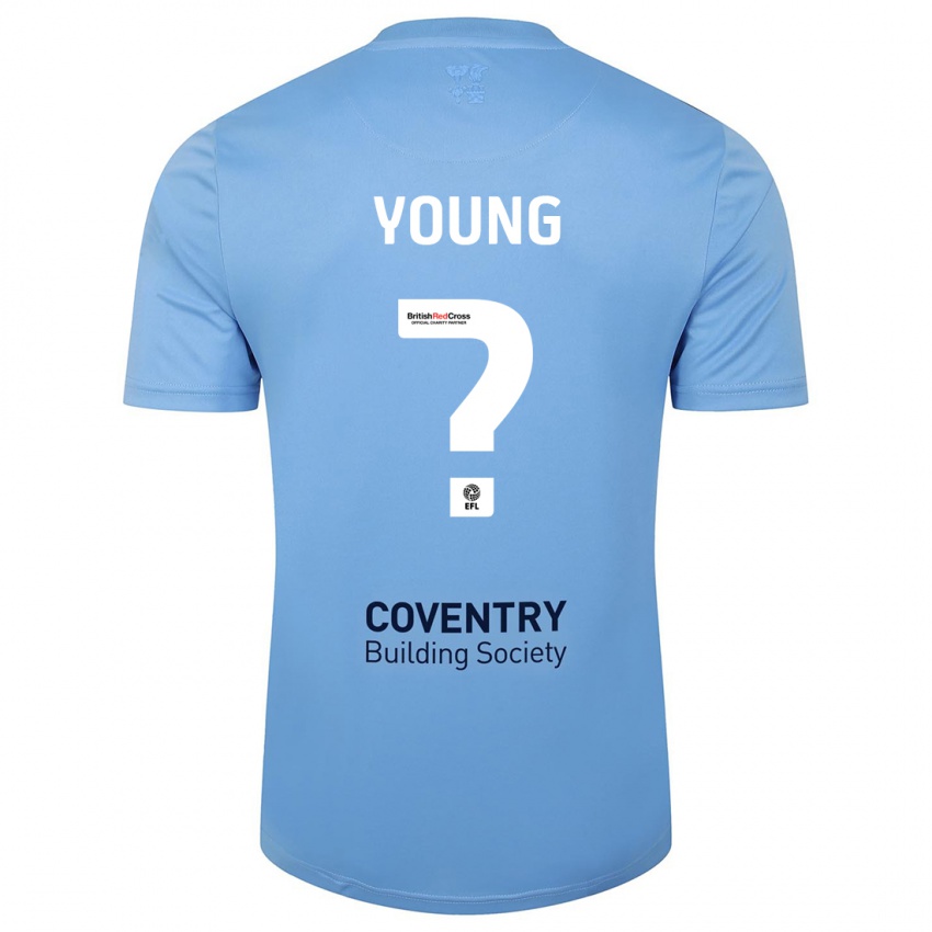 Kinder Shay Young #0 Himmelblau Heimtrikot Trikot 2023/24 T-Shirt Schweiz