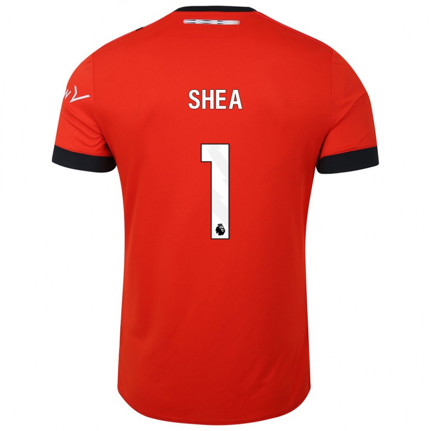 Kinder James Shea #1 Rot Heimtrikot Trikot 2023/24 T-Shirt Schweiz