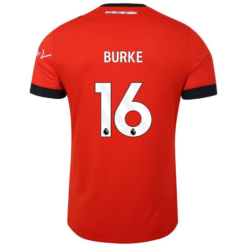 Kinder Reece Burke #16 Rot Heimtrikot Trikot 2023/24 T-Shirt Schweiz