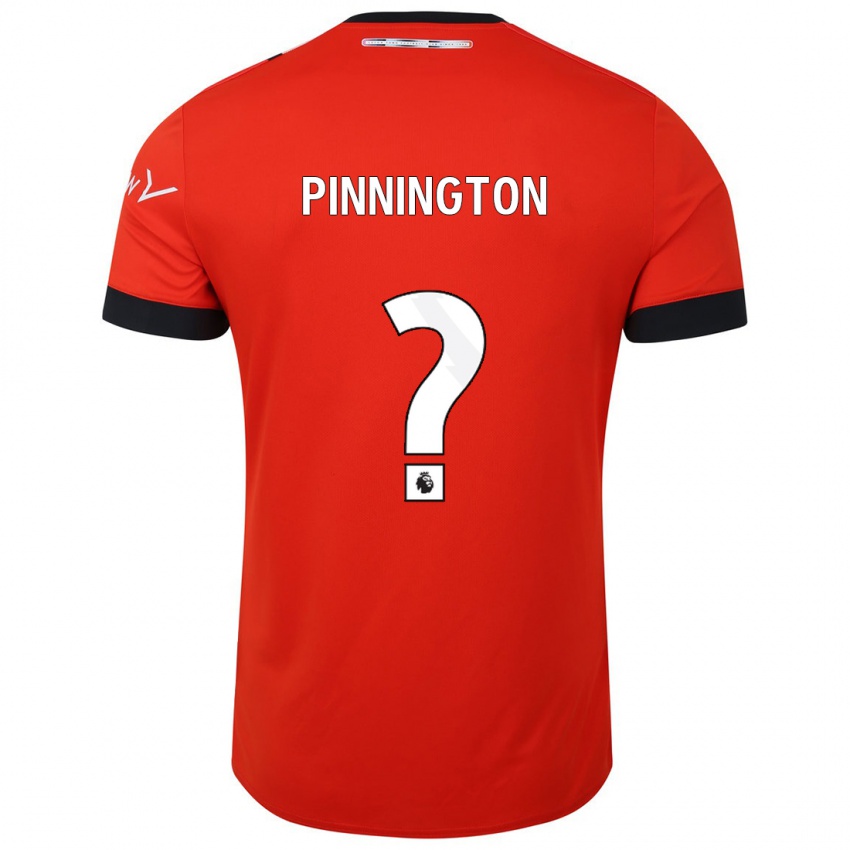 Kinder Jacob Pinnington #0 Rot Heimtrikot Trikot 2023/24 T-Shirt Schweiz