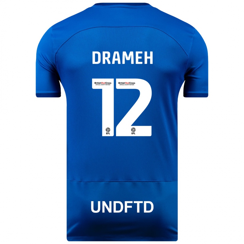 Kinder Cody Drameh #12 Blau Heimtrikot Trikot 2023/24 T-Shirt Schweiz