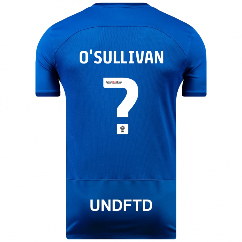 Kinder William O'sullivan #0 Blau Heimtrikot Trikot 2023/24 T-Shirt Schweiz