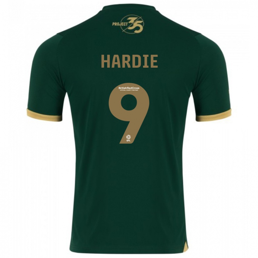 Kinder Ryan Hardie #9 Grün Heimtrikot Trikot 2023/24 T-Shirt Schweiz