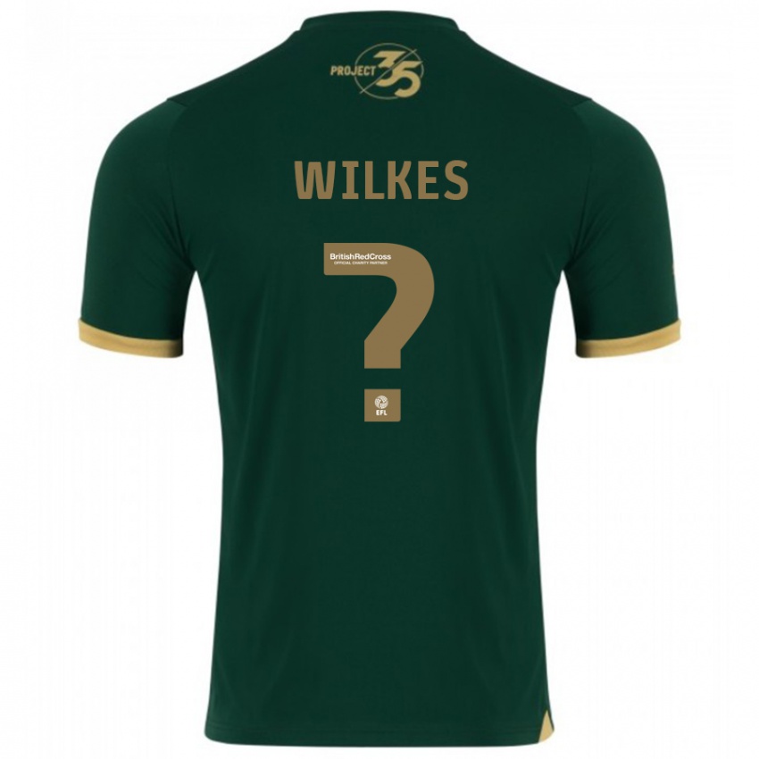 Kinder Finley Wilkes #0 Grün Heimtrikot Trikot 2023/24 T-Shirt Schweiz