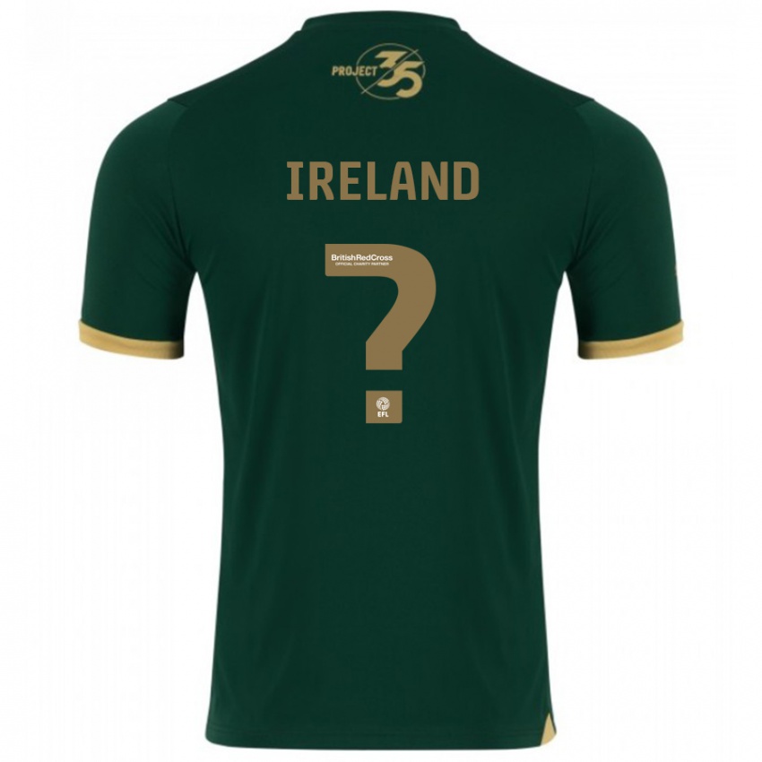 Kinder Jensen Ireland #0 Grün Heimtrikot Trikot 2023/24 T-Shirt Schweiz